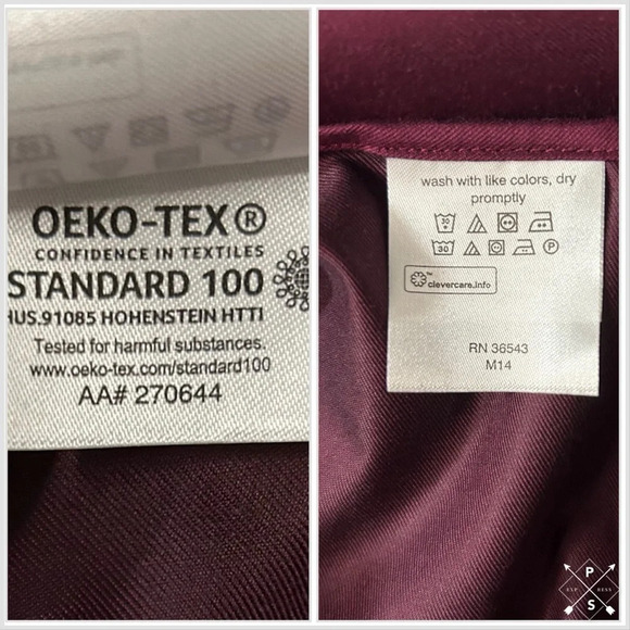 Calvin Klein Men’s Burgundy Dress Shirt. 18.5, 34-35, 2XL. New without tags - Picture 6 of 7